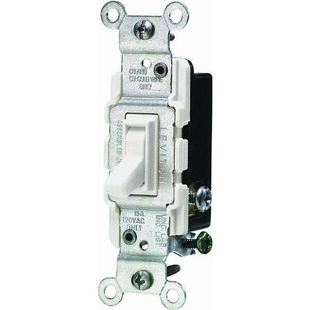 LEVITON Do it Grounding Quiet 3-Way Switch 8781453-2W